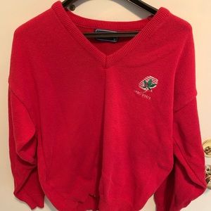 Vintage OHIO STATE v-neck sweater